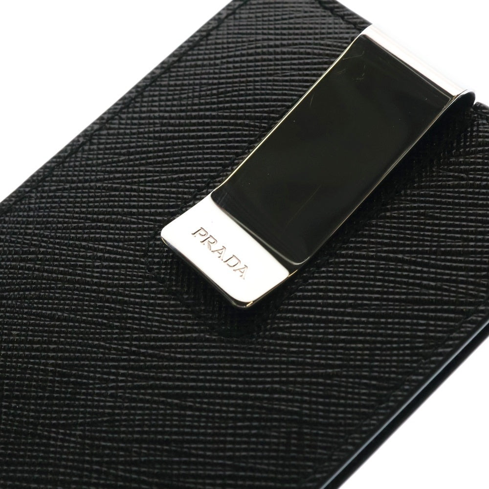 PRADA(プラダ) サフィアーノ カードケース ブラック レザー 2MC047
