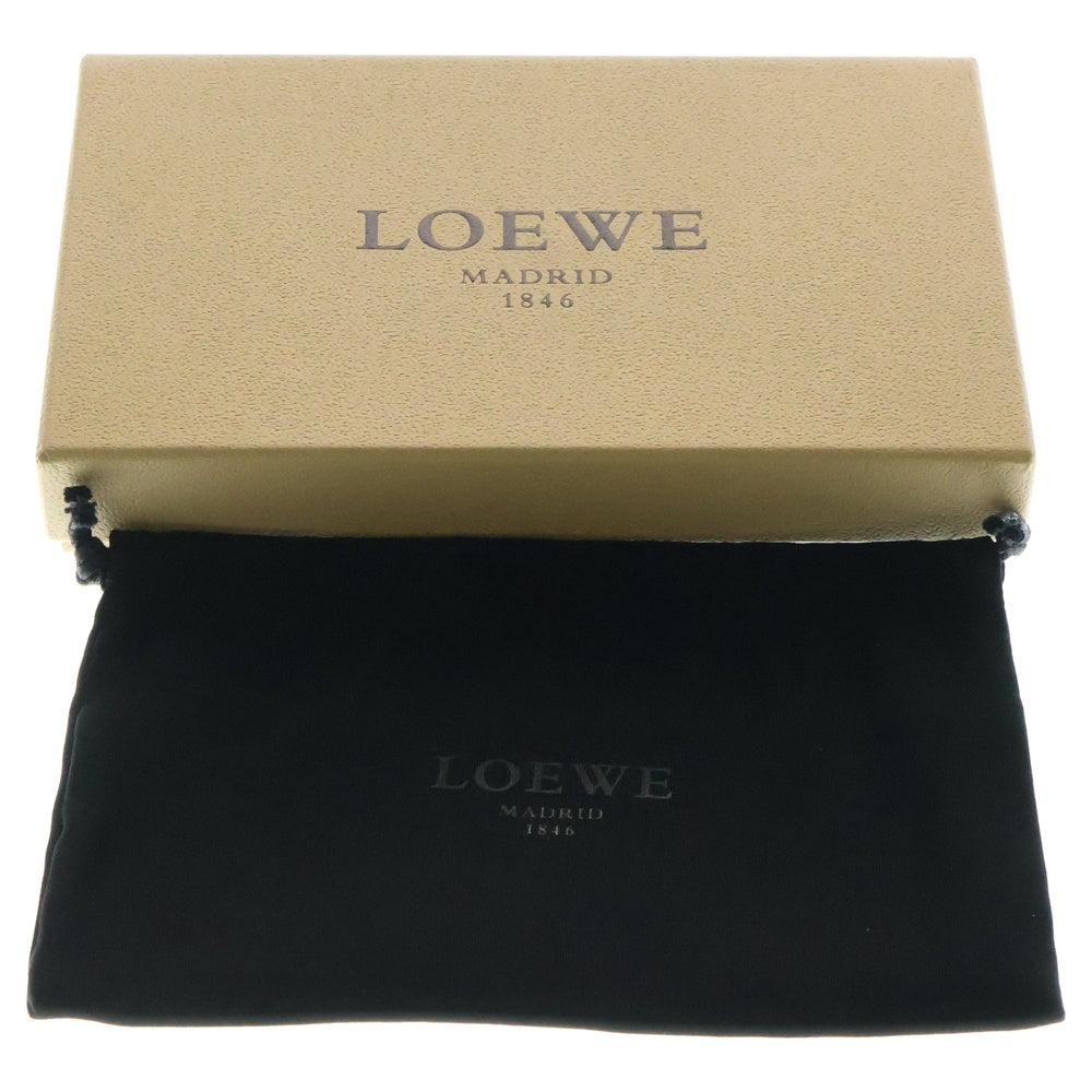 LOEWE(ロエベ) アナグラム ロングウォレット カードケース 長財布 ブラウン レザー