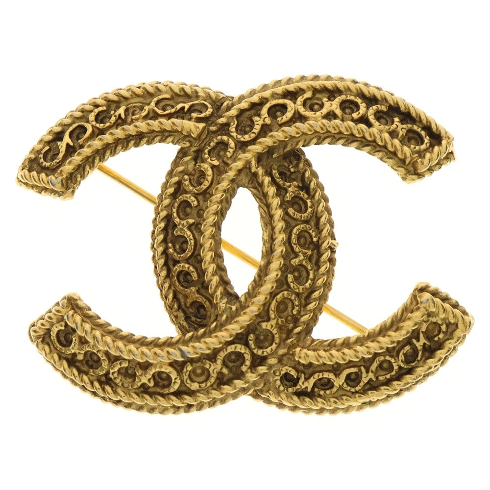 CHANEL(シャネル) ココマーク ブローチ バッジ ゴールド GP