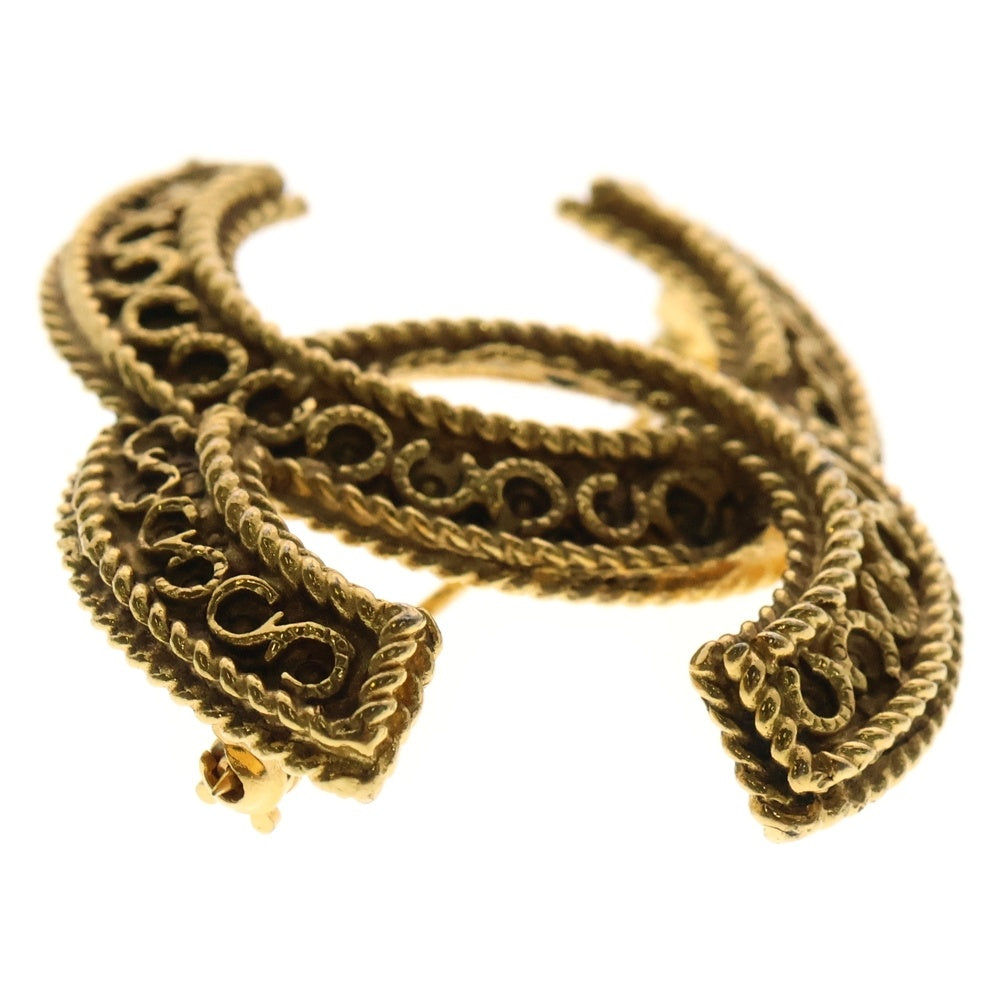 CHANEL(シャネル) ココマーク ブローチ バッジ ゴールド GP