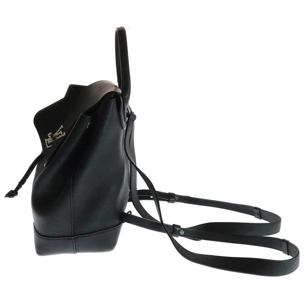 LOUIS VUITTON(ルイヴィトン) トリヨン ロックミー バックパック リュックサック ブラック ノワール シルバー金具 レザー M41815