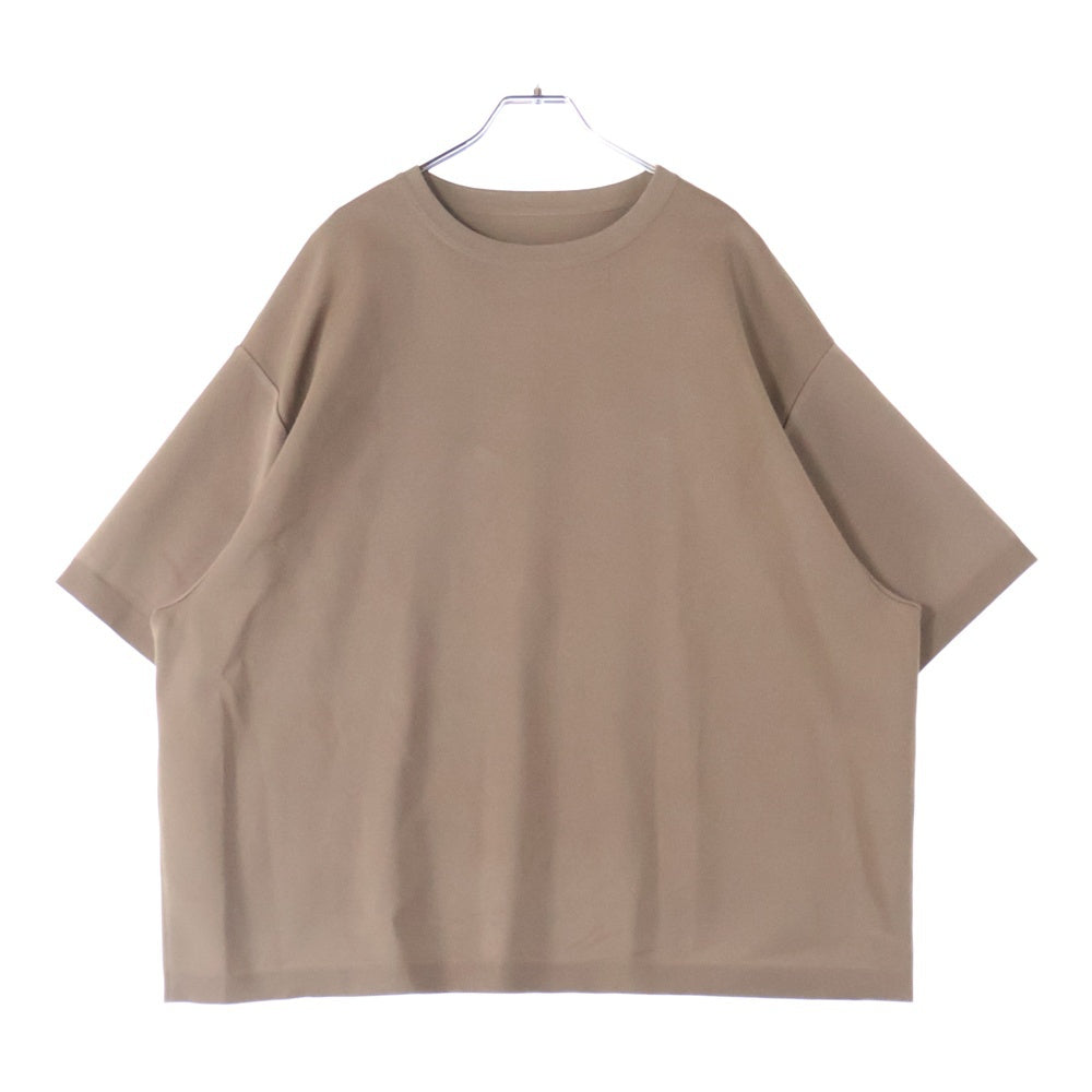 ALAIA(アライア) 21SS レーヨン クルーネック オーバーサイズ ニット セーター ブラウン/ベージュ レディース AA9S0065RM035