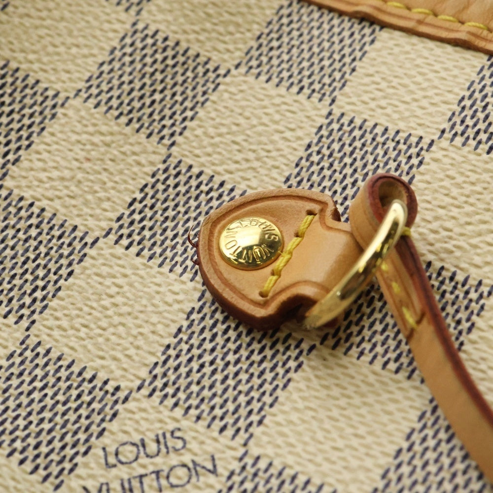 LOUIS VUITTON(ルイヴィトン) ダミエ・アズール ネヴァーフルMM トートバッグ ハンドバッグ ベージュ PVCレザー N51107