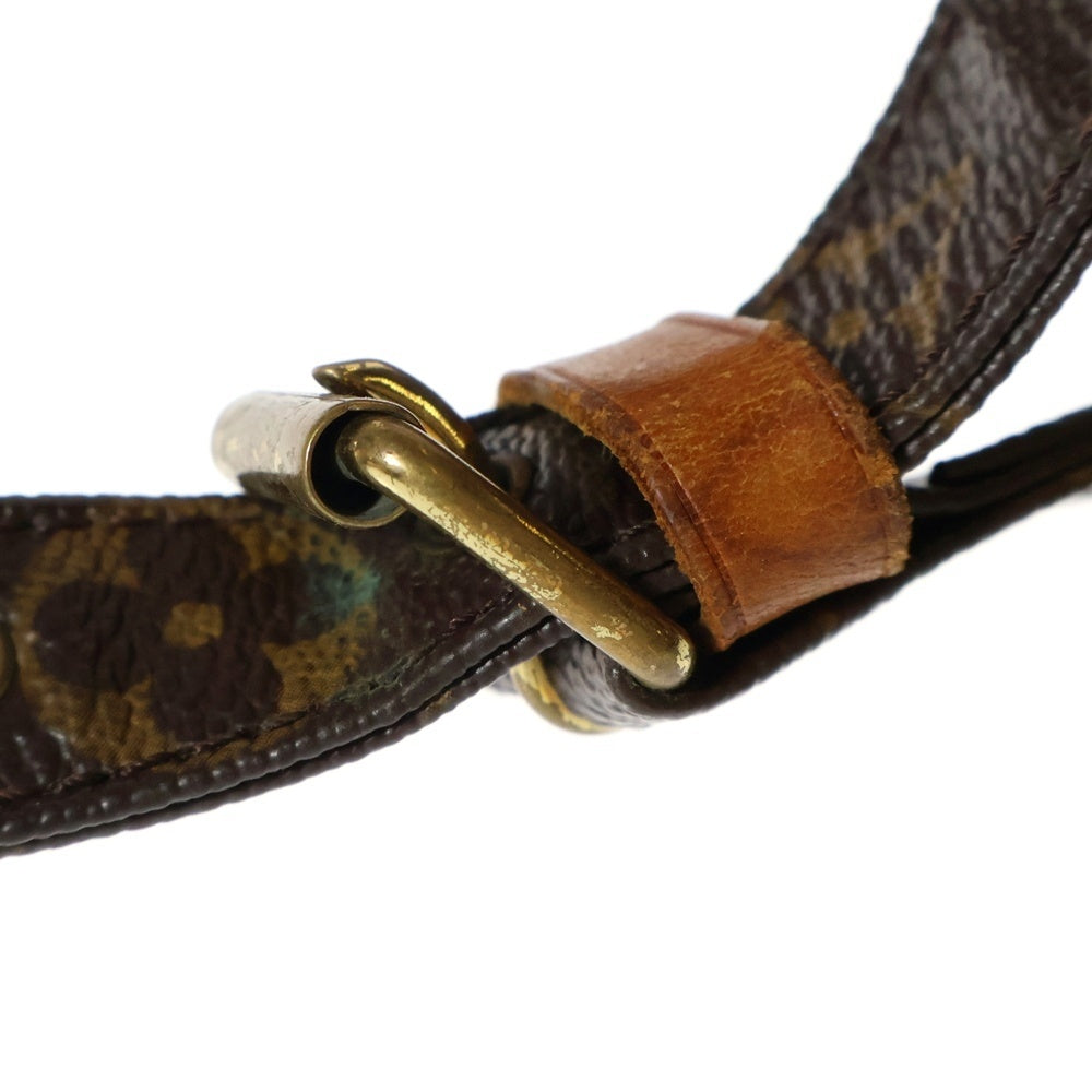 LOUIS VUITTON(ルイヴィトン) モノグラム ナイル ショルダーバッグ ブラウン ゴールド金具 レザー×PVC M45244