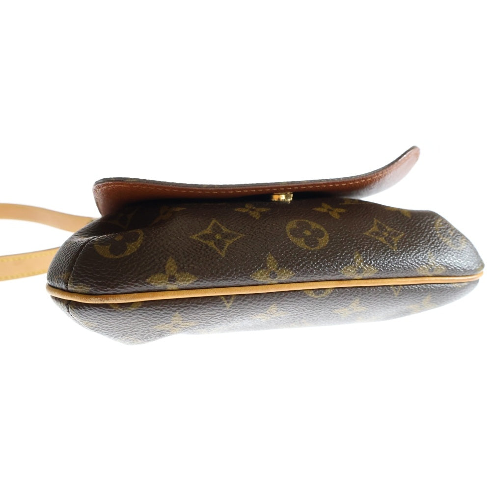 LOUIS VUITTON(ルイヴィトン) モノグラム ミュゼットサルサ ショルダーバッグ ブラウン PVCレザー M51387
