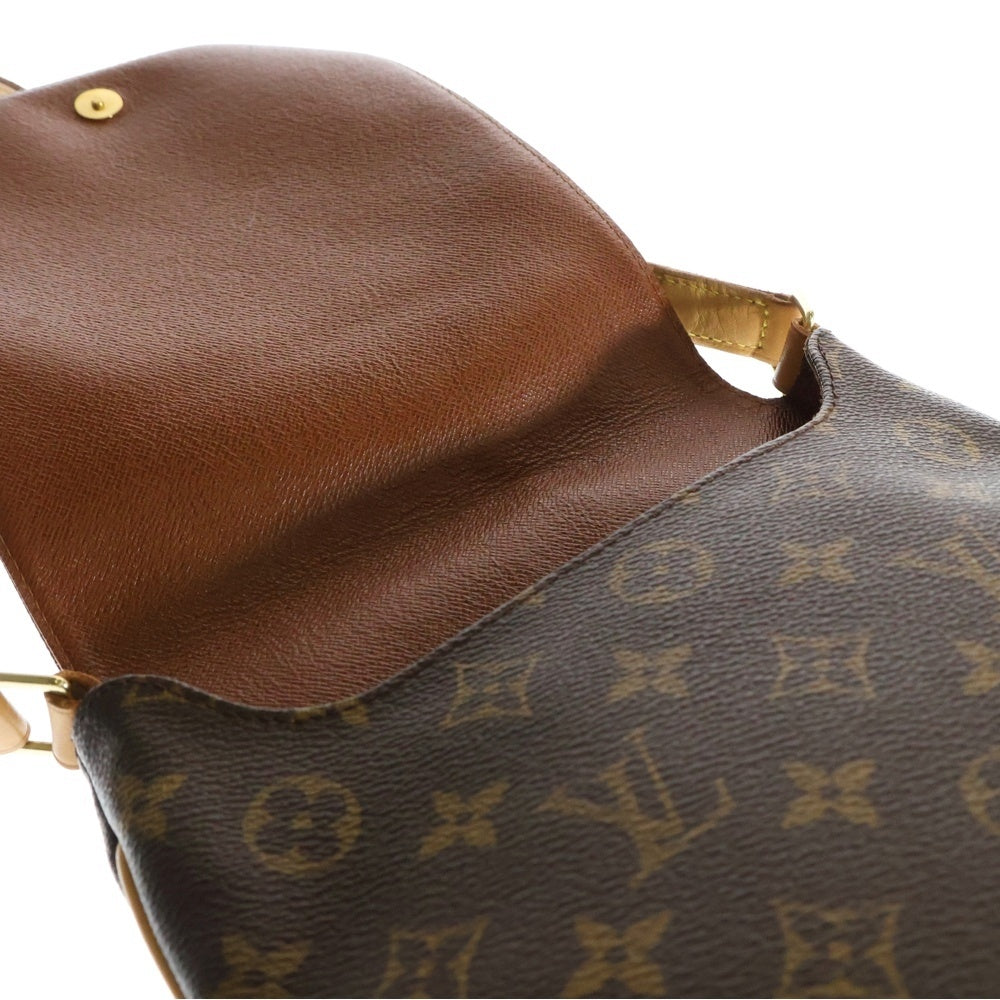 LOUIS VUITTON(ルイヴィトン) モノグラム ミュゼットサルサ ショルダーバッグ ブラウン PVCレザー M51387