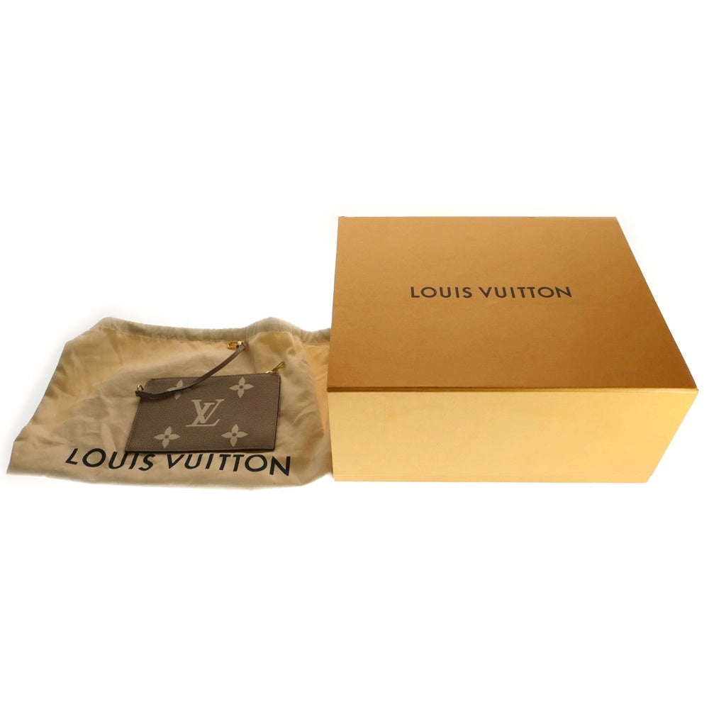 LOUIS VUITTON(ルイヴィトン) モノグラムアンプラント ネオノエMM 2WAY ポーチ付レザーハンドバッグ ショルダーバッグ ベージュ レディース M45555