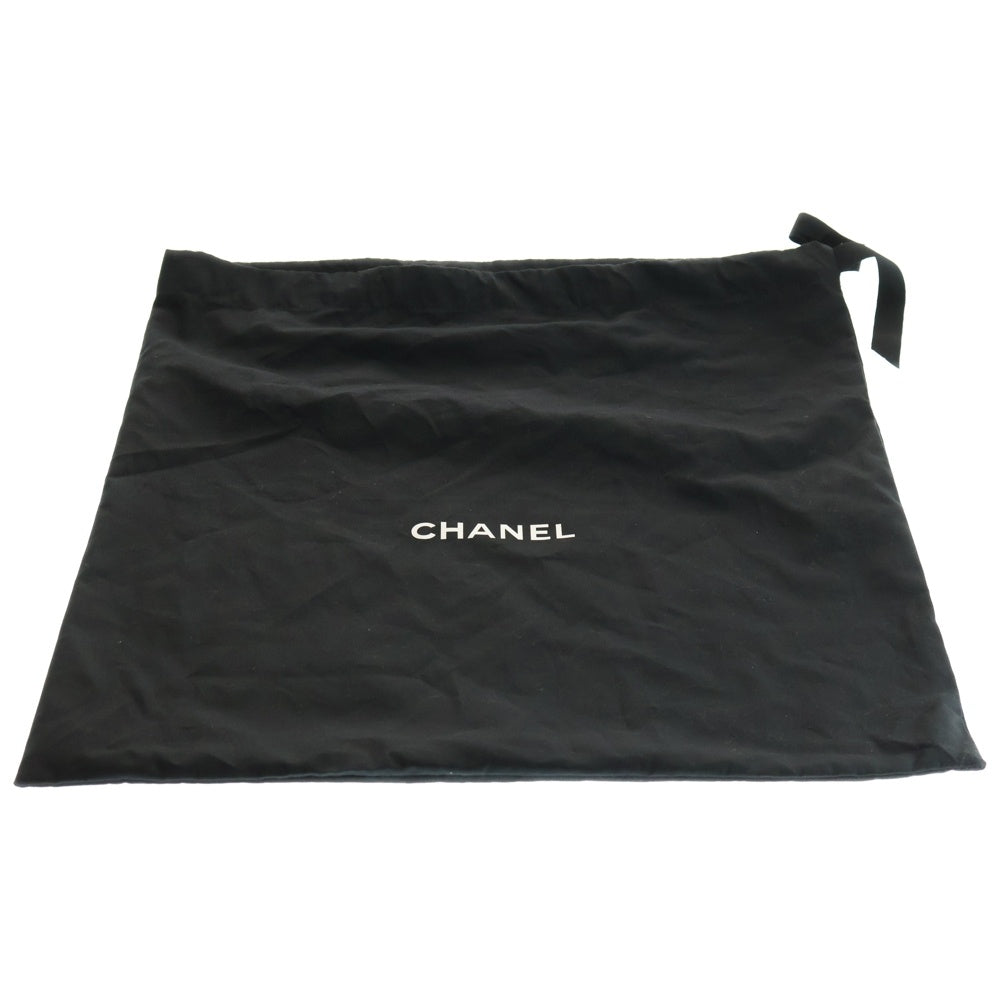CHANEL(シャネル) シャネル22 スモール ハンドバッグ チェーンバッグ ブラック ゴールド金具 シャイニーカーフスキン プレート