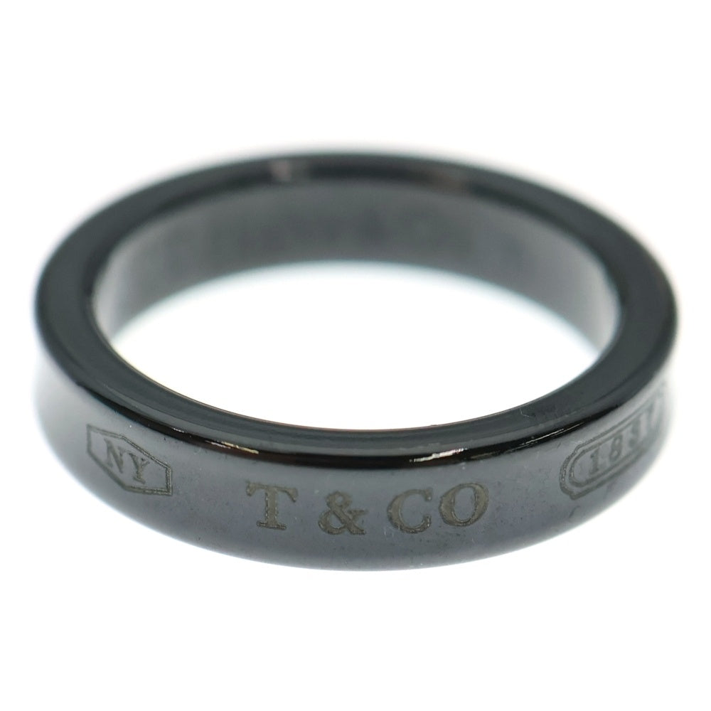 TIFFANY & Co.(ティファニー) 1837 リング 指輪 ブラック Ti 2.2g