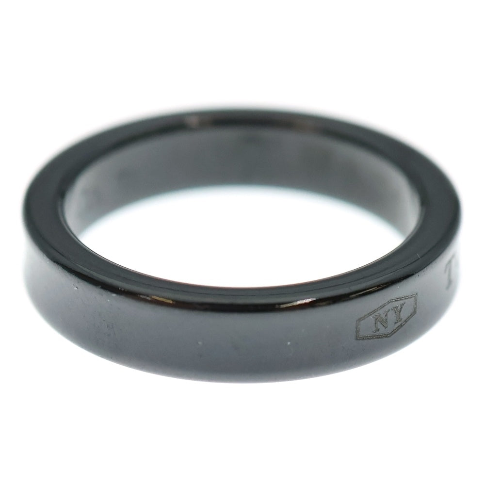 TIFFANY & Co.(ティファニー) 1837 リング 指輪 ブラック Ti 2.2g
