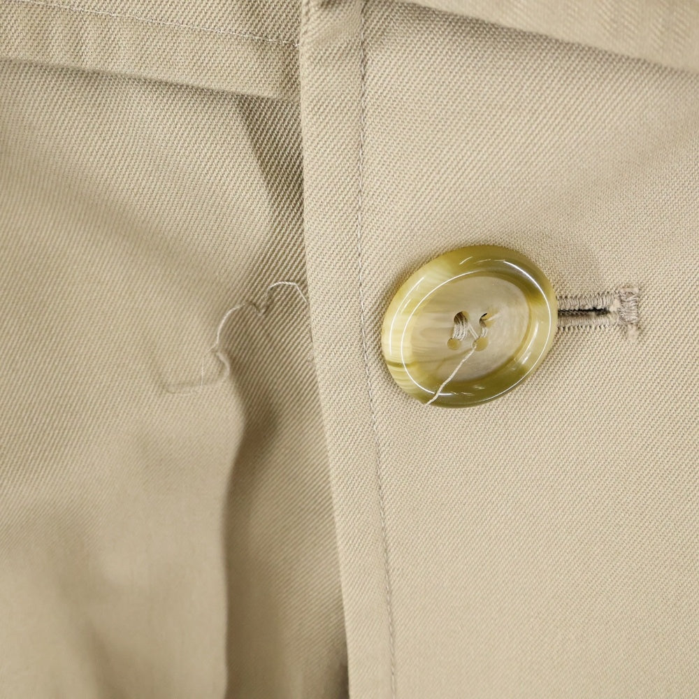 BURBERRY(バーバリー) 裏地ノバチェック総柄 コットン トレンチ ロング コート ベージュ