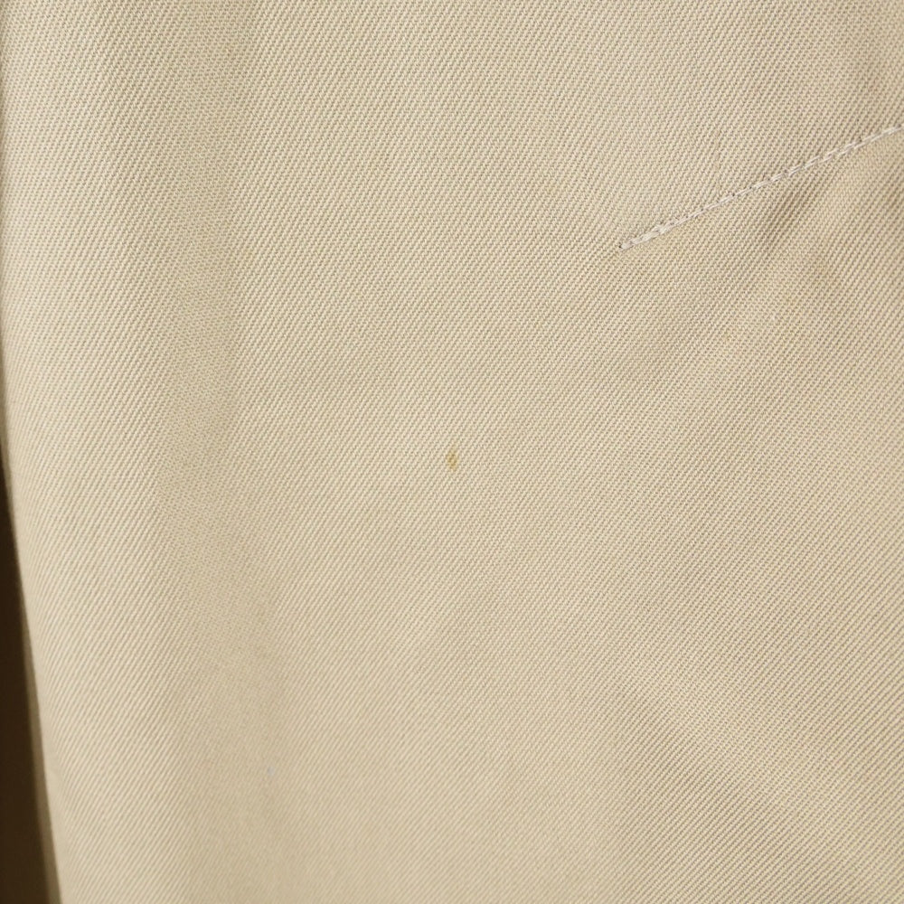 BURBERRY(バーバリー) 裏地ノバチェック総柄 コットン トレンチ ロング コート ベージュ