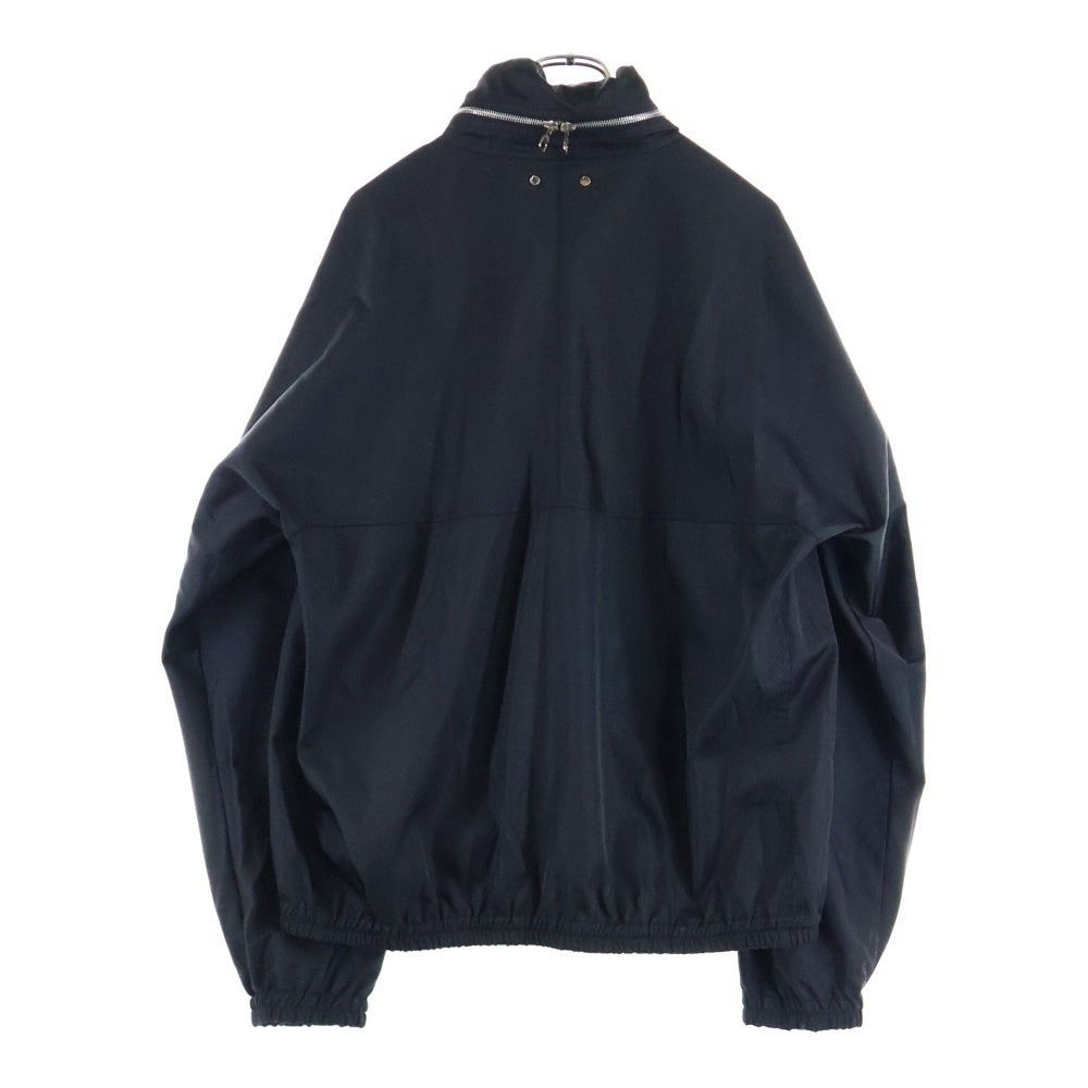 LOUIS VUITTON(ルイヴィトン) LV総柄 フード付ナイロンリバーシブルウィンドブレーカー ブルゾン ブラック/ネイビー HFB46WPIS