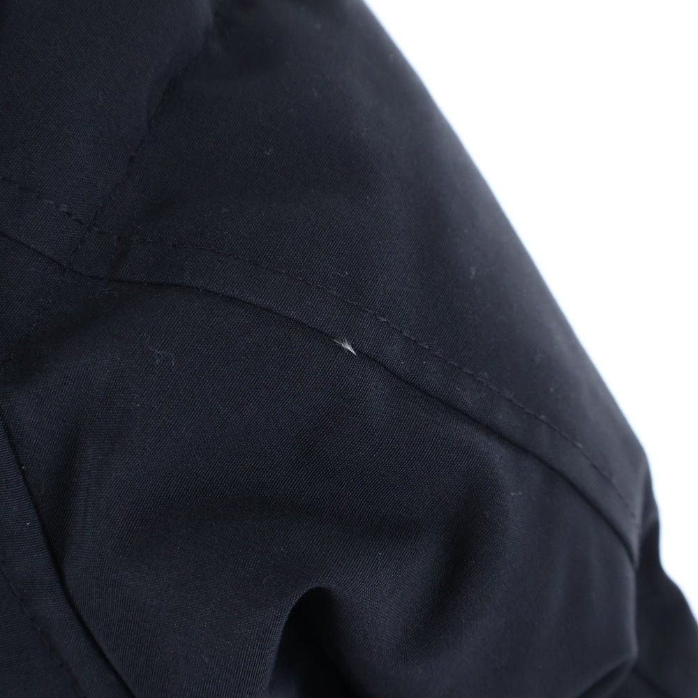 CANADA GOOSE(カナダグース) WYNDHAM PARKA ウィンダム パーカー ファー フーデッド ジップアップ ワッペンロゴ ダウンジャケット ブラック 3808MB