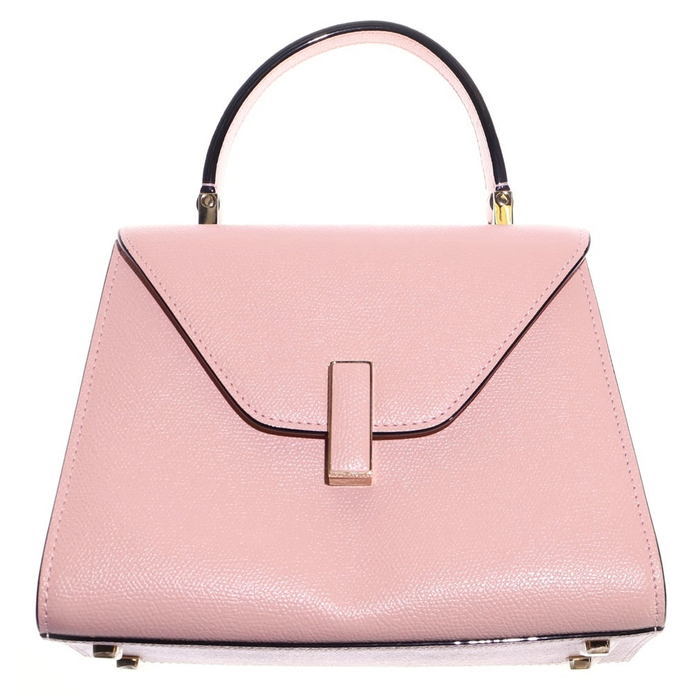 Valextra(ヴァレクストラ) ミニ イジィデ 2wayハンドバッグ ショルダーバッグ ピンク レザー
