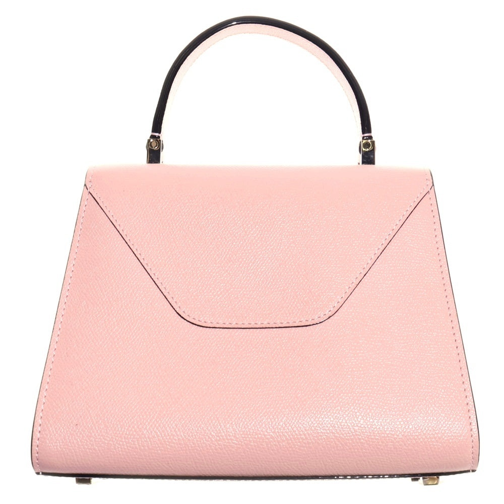 Valextra(ヴァレクストラ) ミニ イジィデ 2wayハンドバッグ ショルダーバッグ ピンク レザー
