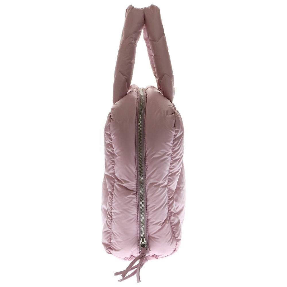 miumiu(ミュウミュウ) パテッド ハンドバッグ トートバッグ ピンク ナイロン 5BB090