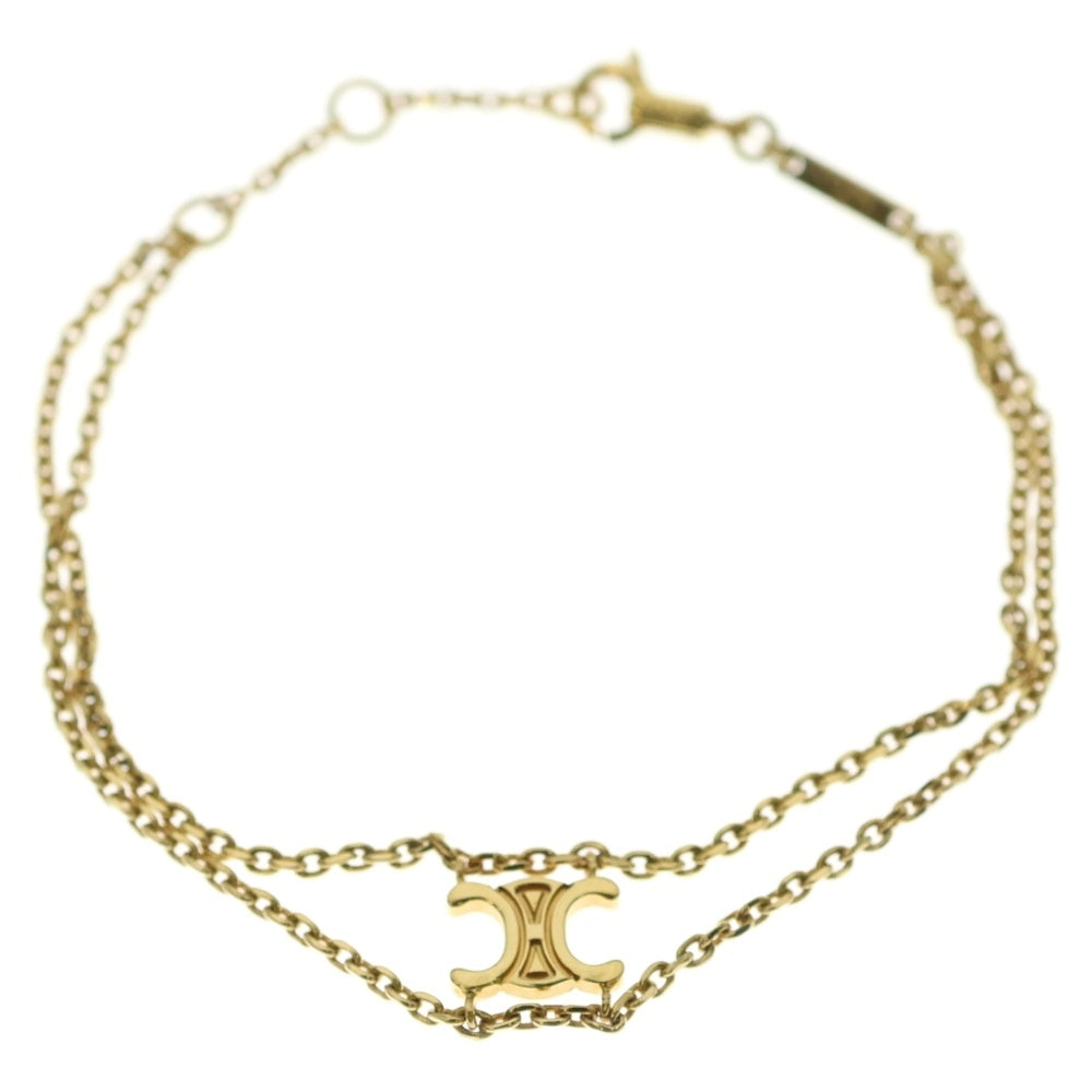 CELINE(セリーヌ) トリオンフ チェーン ブレスレット ゴールド