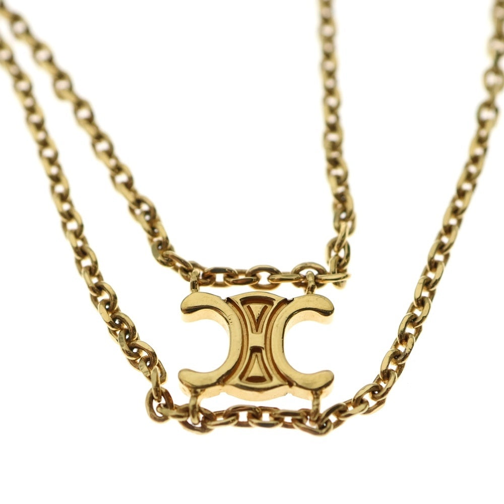 CELINE(セリーヌ) トリオンフ チェーン ブレスレット ゴールド