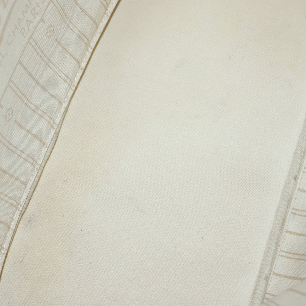 LOUIS VUITTON(ルイヴィトン) ダミエアズール ネヴァーフルMM 旧型 トートバッグ ハンドバッグ ホワイト×ブラウン ゴールド金具 レザー×PVC N51107