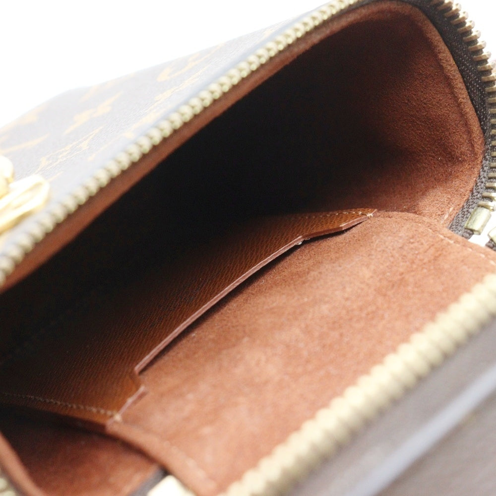 LOUIS VUITTON(ルイヴィトン) モノグラム フォーン ボックス ショルダーバッグ ブラウン PVC×レザー RFID M44914