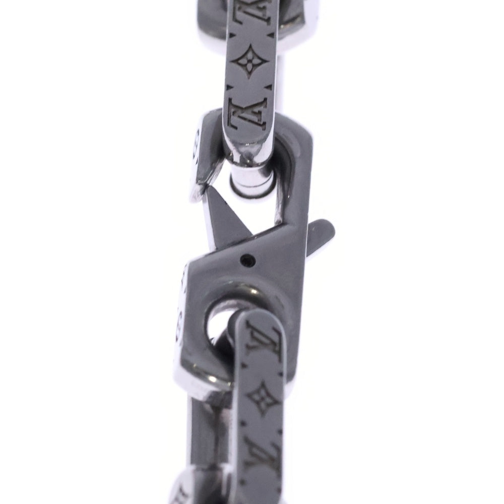 LOUIS VUITTON(ルイヴィトン) コリエ・チェーン モノグラム ネックレス ペンダント チェーン シルバー M64196