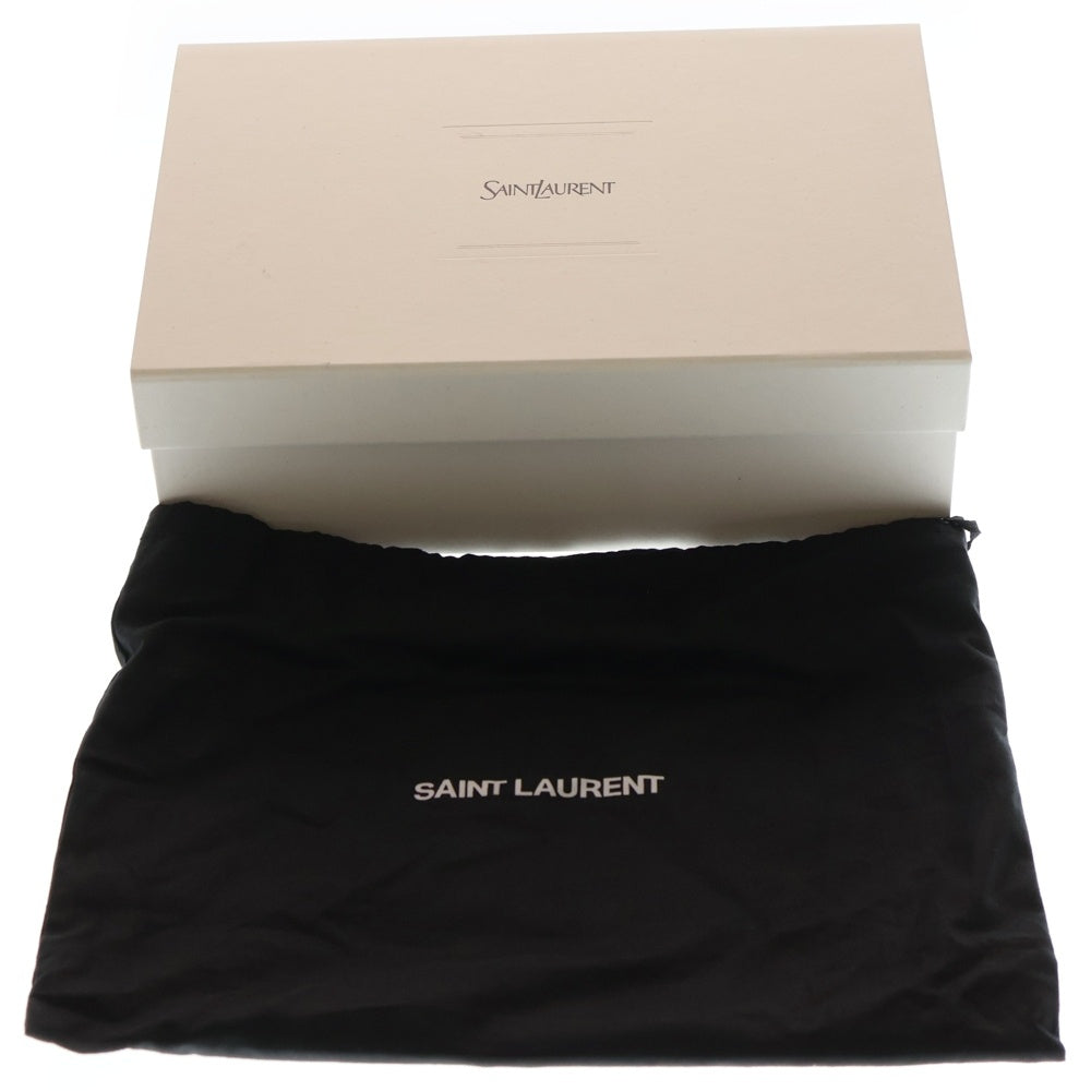 SAINT LAURENT PARIS(サンローランパリ) ニキ ベイビー 2WAYバッグ ハンドバッグ チェーンバッグ ショルダーバッグ アイボリー 633160 シルバー金具