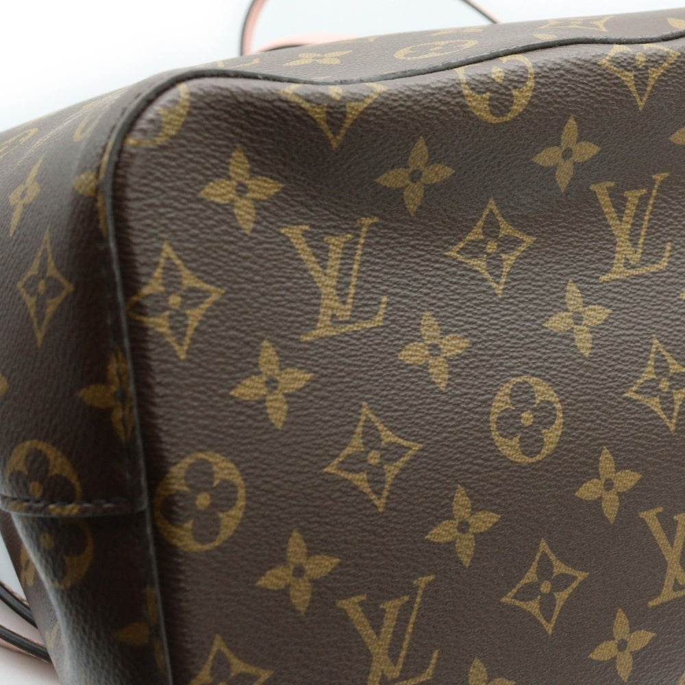 LOUIS VUITTON(ルイヴィトン) ルイヴィトン モノグラム ネオノエ 2WAYバッグ ハンドバッグ ショルダーバッグ ブラウン×ピンク レザー×PVC M44022 ゴールド金具