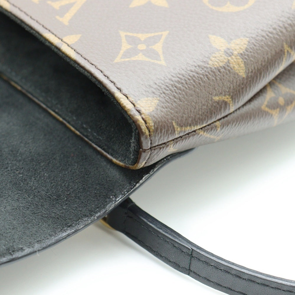 LOUIS VUITTON(ルイヴィトン) モノグラム ロッキーBB 2WAYバッグ ショルダーバッグ ハンドバッグ ブラウン×ブラック レザー×PVC M44141 ゴールド金具