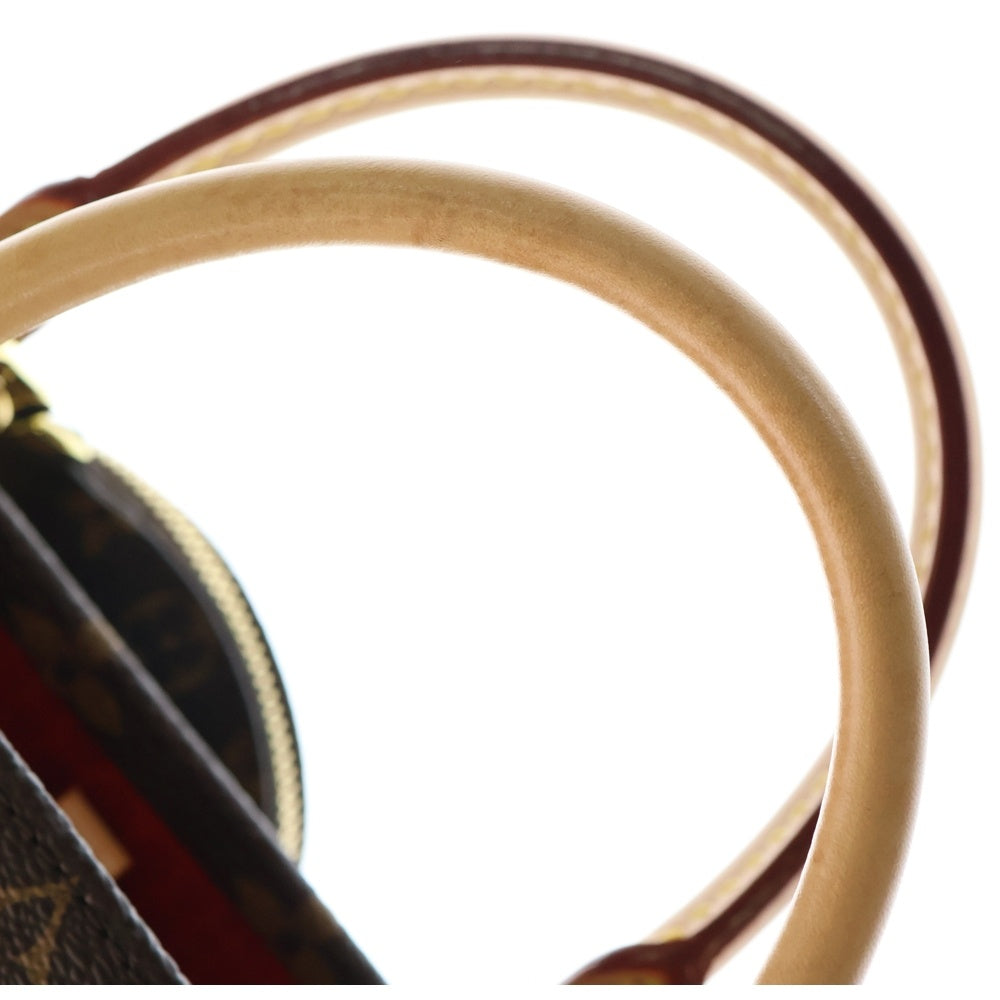 LOUIS VUITTON(ルイヴィトン) LV×YK 草間彌生コラボ モノグラム オンザゴーPM 2WAY レザーハンドバッグ ショルダーバッグブラウン/マルチカラー M46380