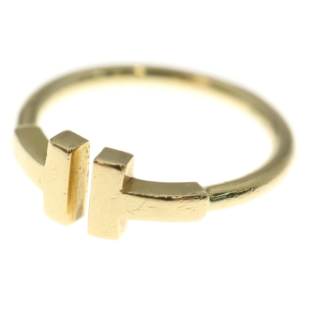TIFFANY & Co.(ティファニー) Tワイヤー リング Au750 K18 指輪