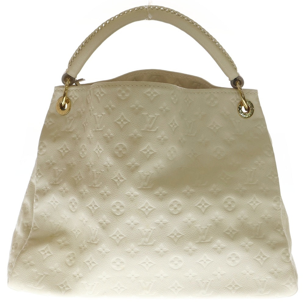 LOUIS VUITTON(ルイヴィトン) モノグラム アンプラント アーツィMM トートバッグ ハンドバッグ ホワイト レザー M93449 ゴールド金具