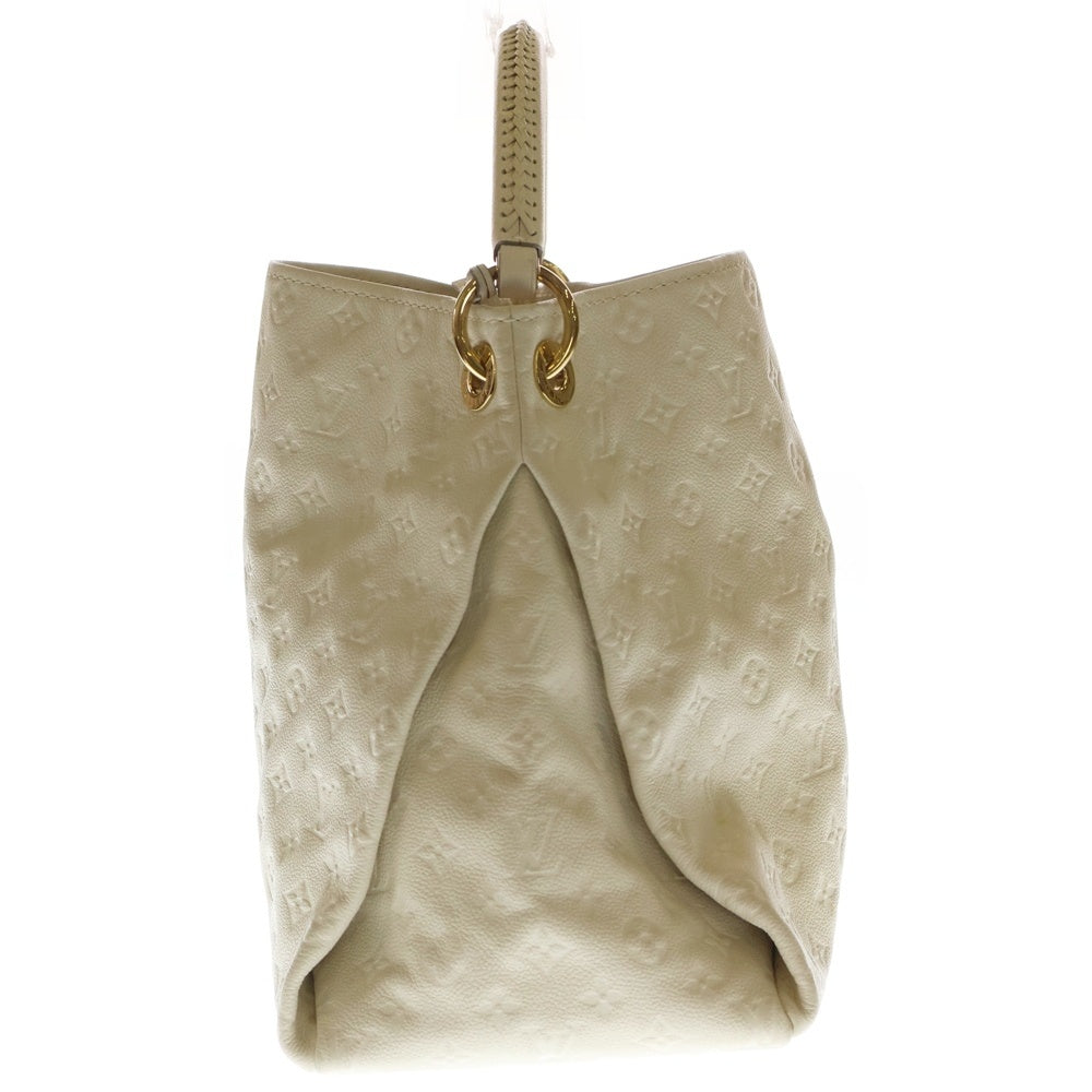 LOUIS VUITTON(ルイヴィトン) モノグラム アンプラント アーツィMM トートバッグ ハンドバッグ ホワイト レザー M93449 ゴールド金具