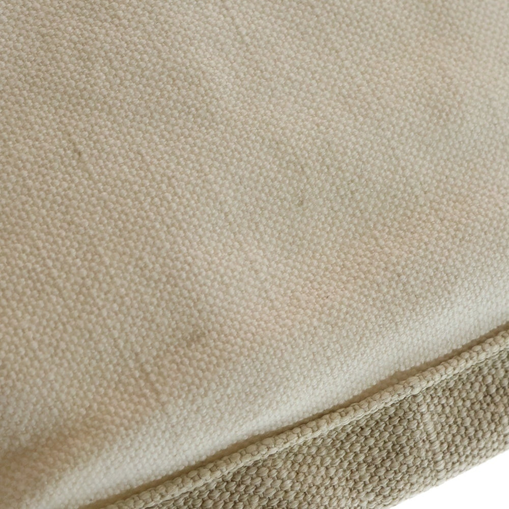 SAINT LAURENT PARIS(サンローランパリ) フラット クロスボディバッグ ハンドバッグ サコッシュ ベージュ×ホワイト レザー×キャンバス 710272 レディース