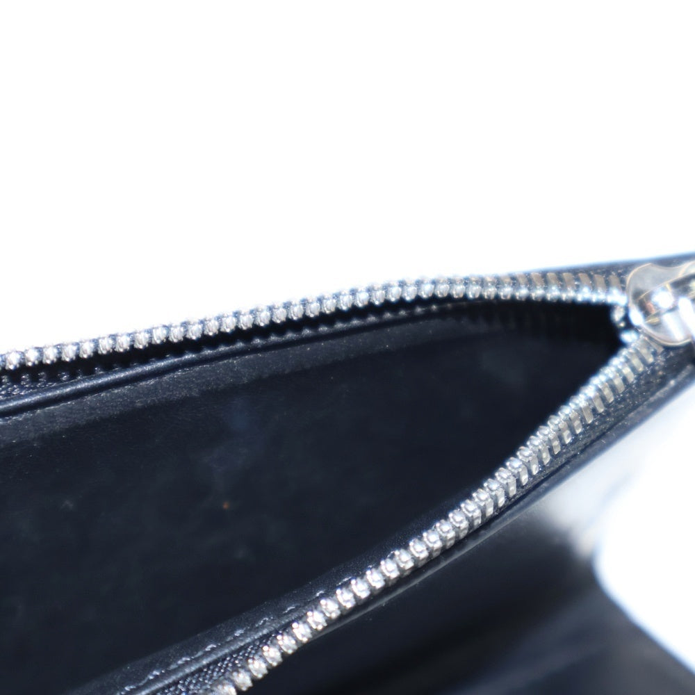 Berluti(ベルルッティ) 二つ折り財布 コンパクトウォレット カードケース ブラウン レザー シルバー金具