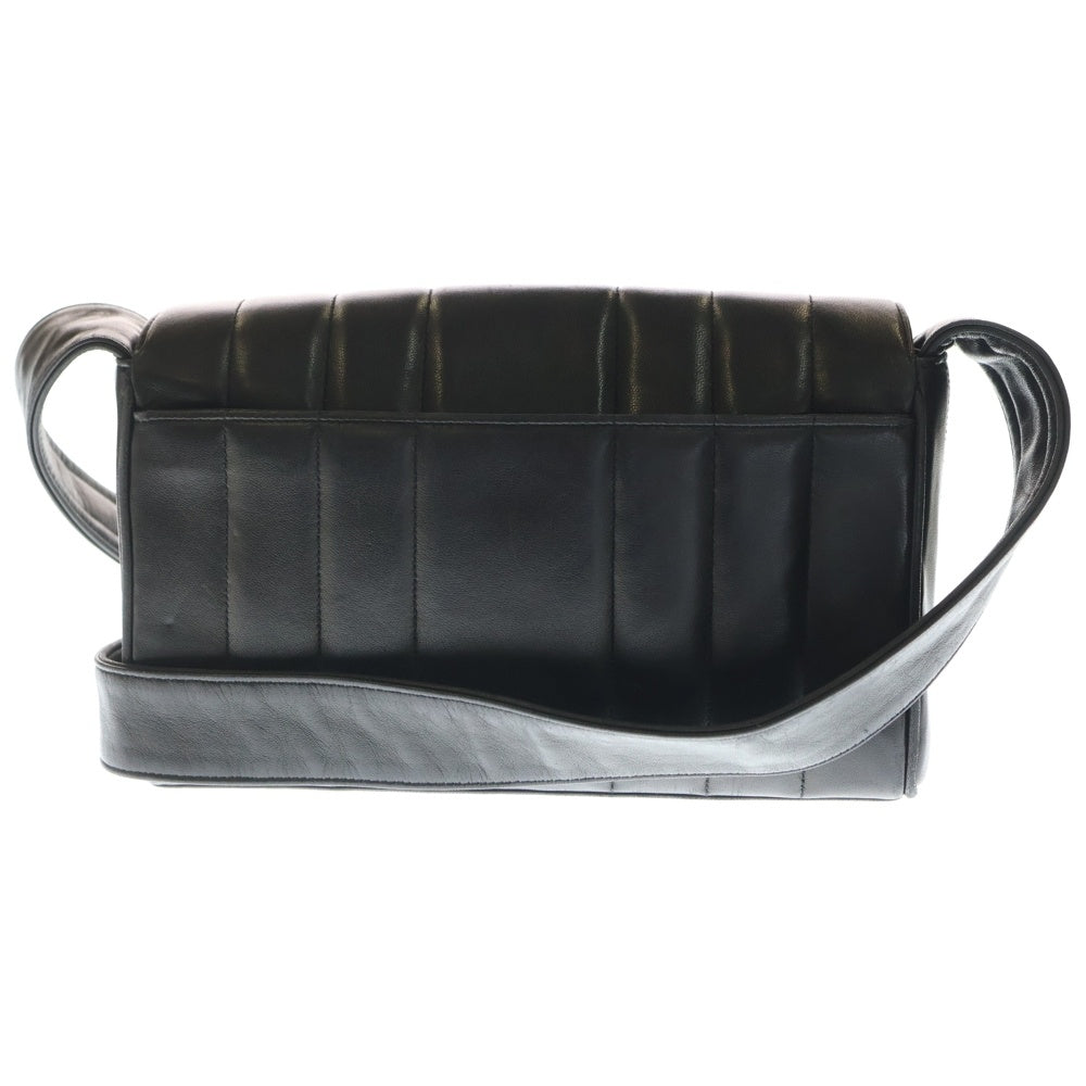 CHANEL(シャネル) マドモアゼル ココマーク ショルダーバッグ ブラック レザー レディース