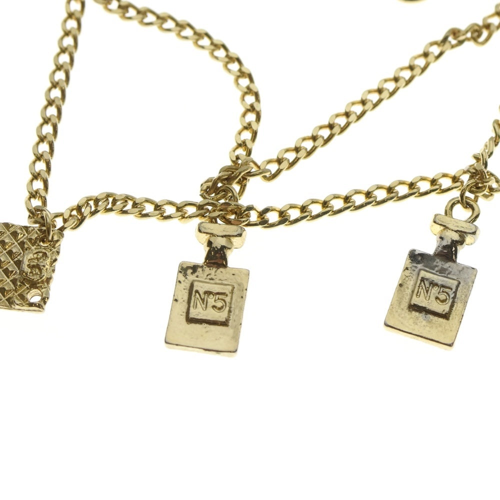 CHANEL(シャネル) ココマーク コインチェーンベルト ネックレス ペンダント 70cm ゴールド GP