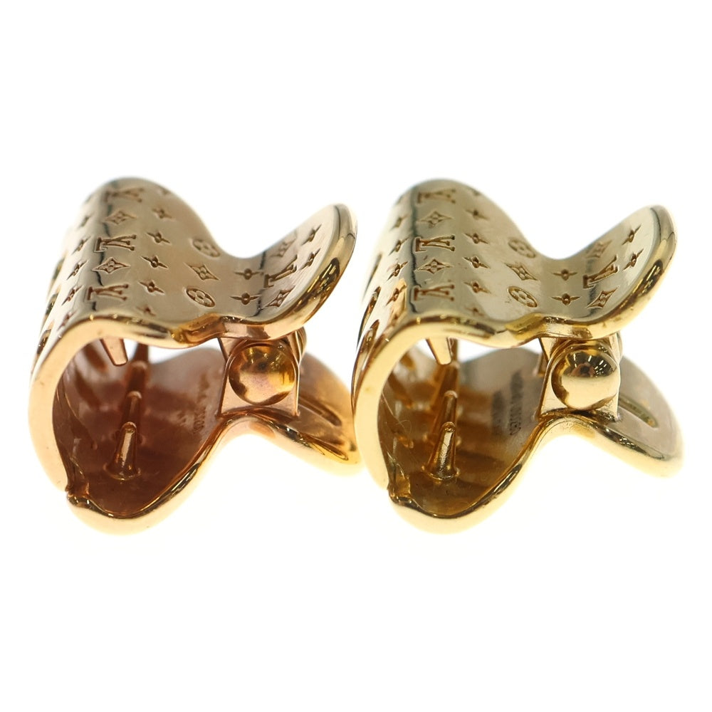 LOUIS VUITTON(ルイヴィトン) モノグラム アクセソワール シュブ ヘアクリップ ゴールド×ピンクゴールド M68940 レディース