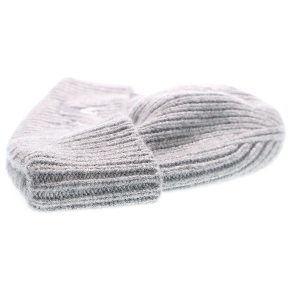 LOUIS VUITTON(ルイヴィトン) LV デュアル ビーニー 帽子 ニット帽 ニットキャップ カシミヤ グレーM79140