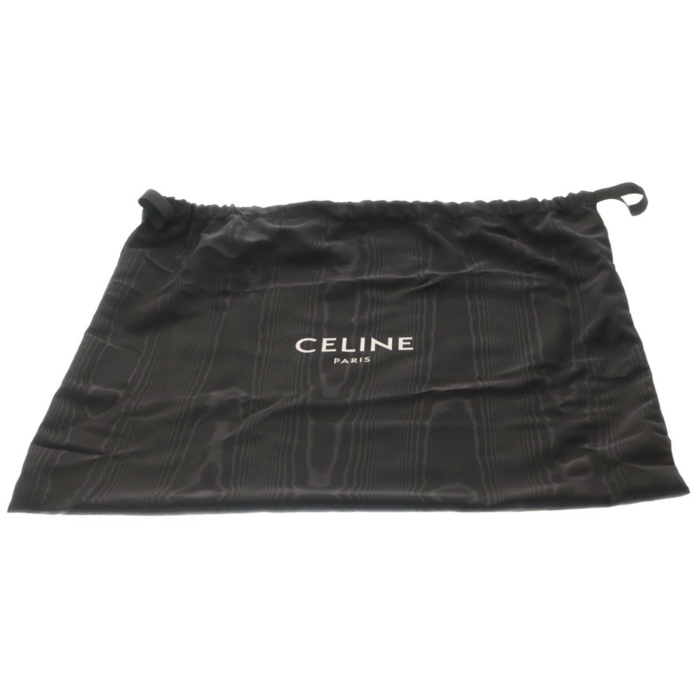 CELINE(セリーヌ) カバタイス ラージ トートバッグ ボーダー ホワイト×ネイビー キャンバス レディース