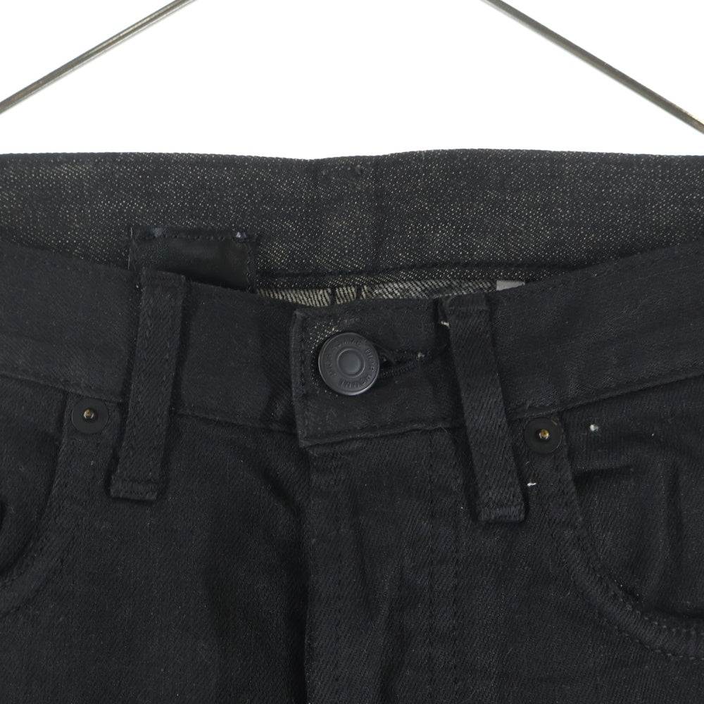 DIOR(ディオール) 08AW コーティング ストレッチ スリムスキニー デニムパンツ ブラック 8H3111080894