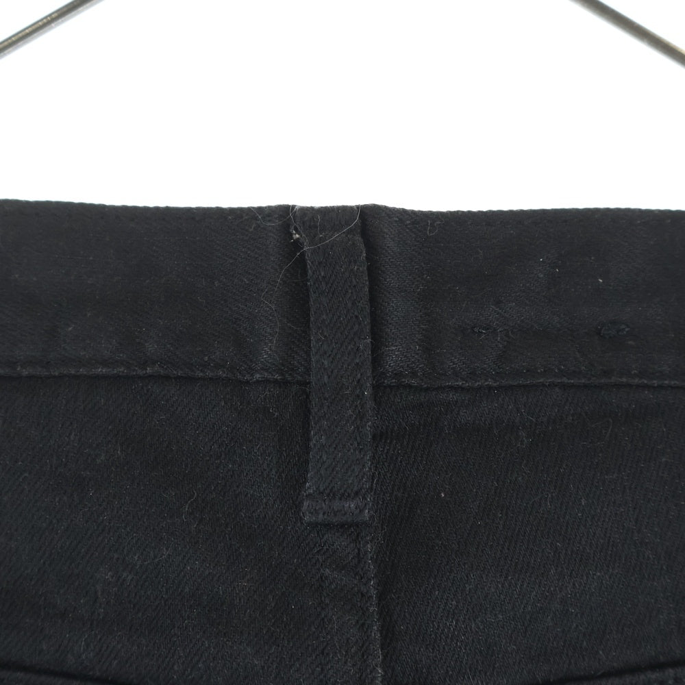 DIOR(ディオール) 08AW コーティング ストレッチ スリムスキニー デニムパンツ ブラック 8H3111080894