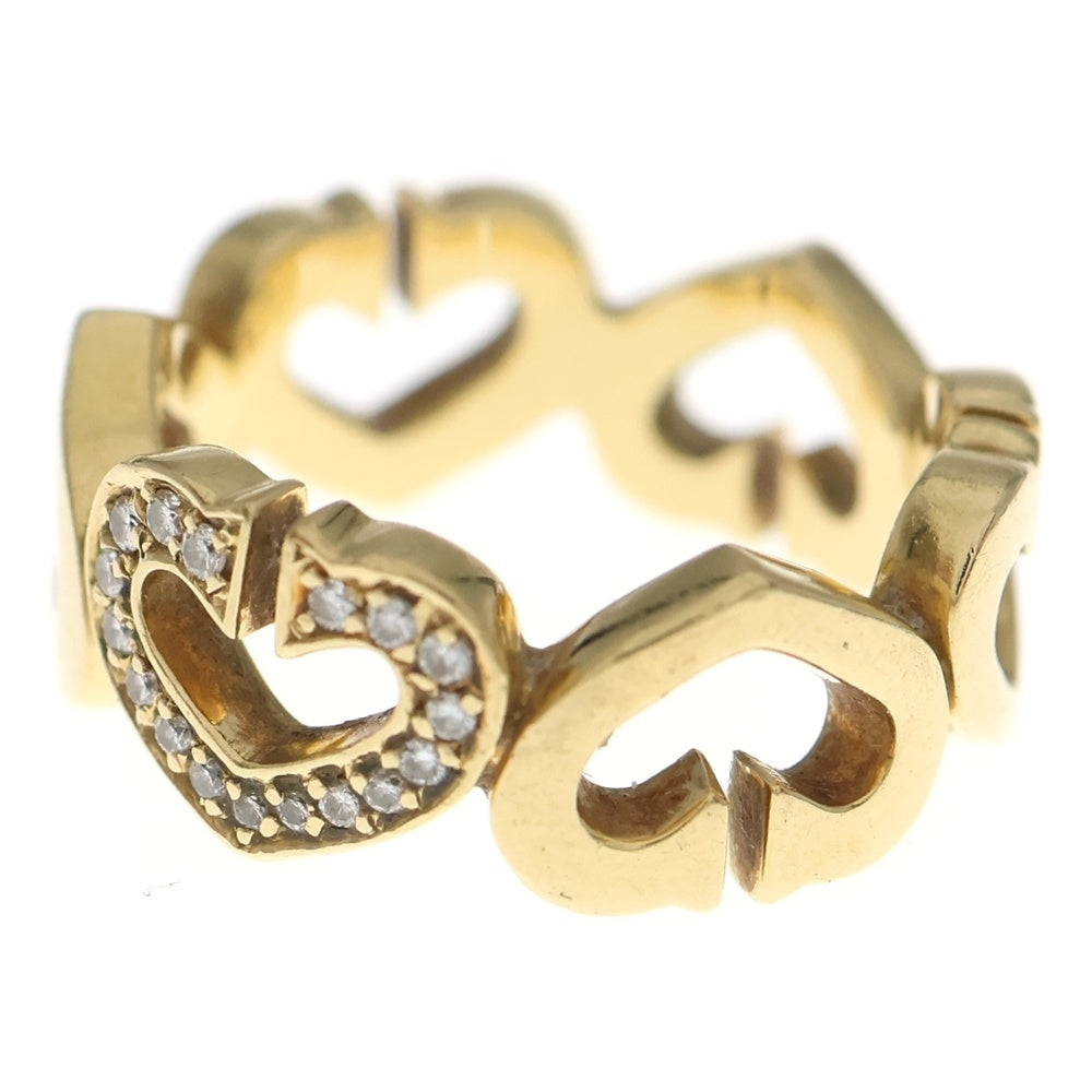 Cartier(カルティエ) Cハート リング Au750 K18 YG イエローゴールド 指輪 レディース