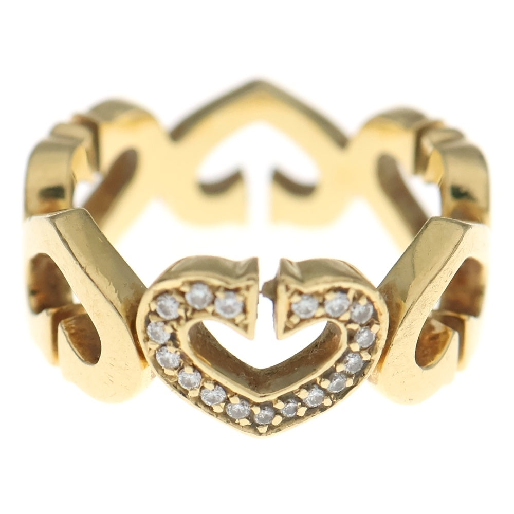 Cartier(カルティエ) Cハート リング Au750 K18 YG イエローゴールド 指輪 レディース
