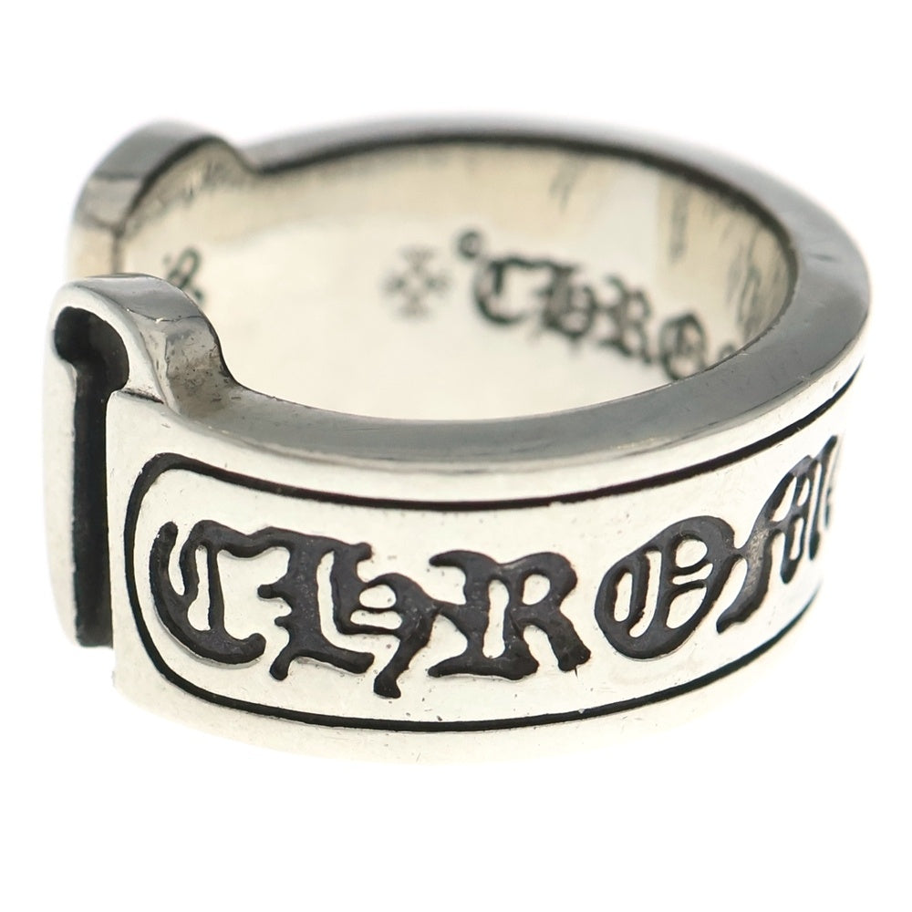 CHROME HEARTS(クロムハーツ) LG SCROLL LABEL ラージスクロールラベル リング シルバーBCA383