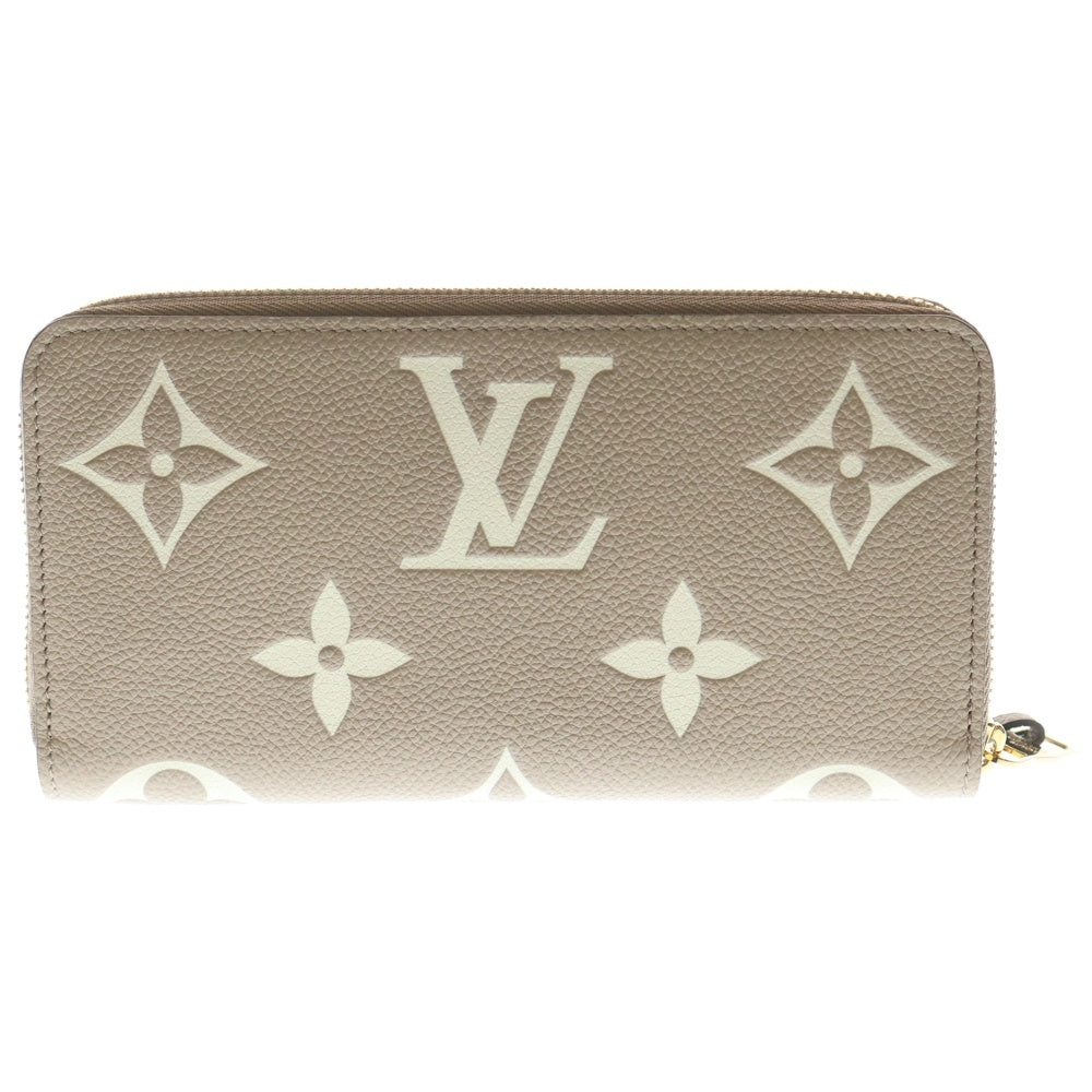 LOUIS VUITTON(ルイヴィトン) モノグラム アンプラント トゥルトレールクレーム レザー ジッピーウォレット 長財布 M69794 ICタイプ