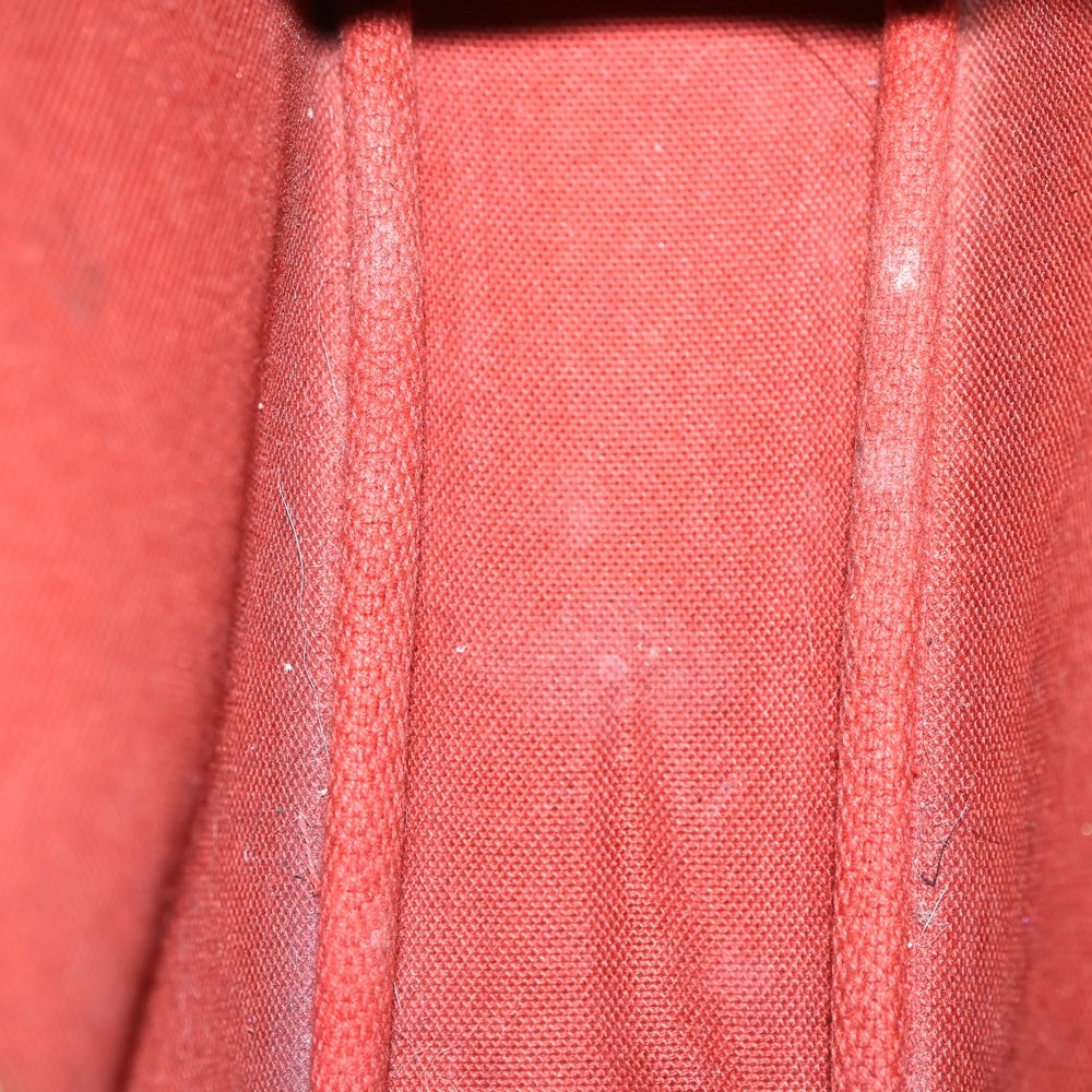 LOUIS VUITTON(ルイヴィトン) ダミエ トゥルース・メイクアップ ミニバッグ ハンドバッグ ポーチ ケース 収納 ブラウン レザー×PVC N51982 ゴールド金具 レディース