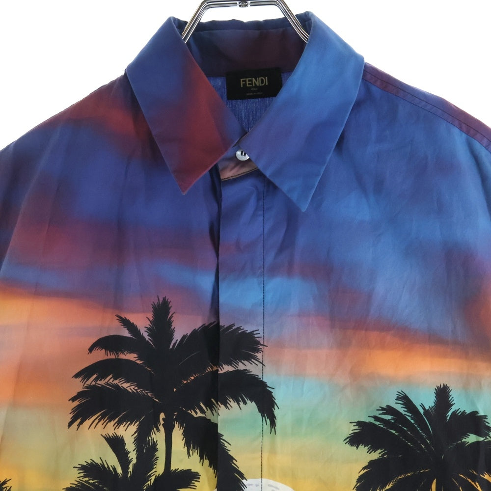 FENDI(フェンディ) ハーフスリーブアロハシャツ マルチ FS1288 12CPZ-24-23