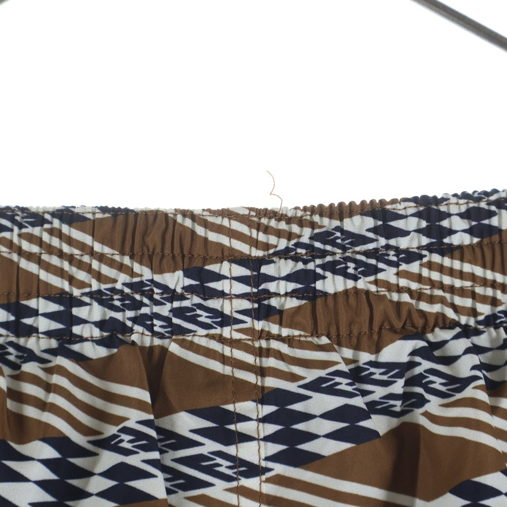 FENDI(フェンディ) ナイロン ショートパンツ ブラウン FXB077 12CPC-24-5