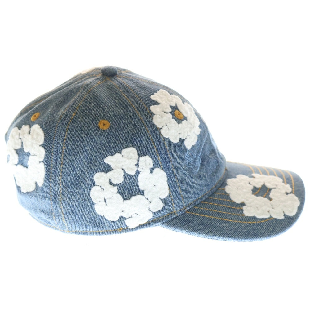 DENIM TEARS(デニムティアーズ) コットンリースデニムキャップ インディゴ